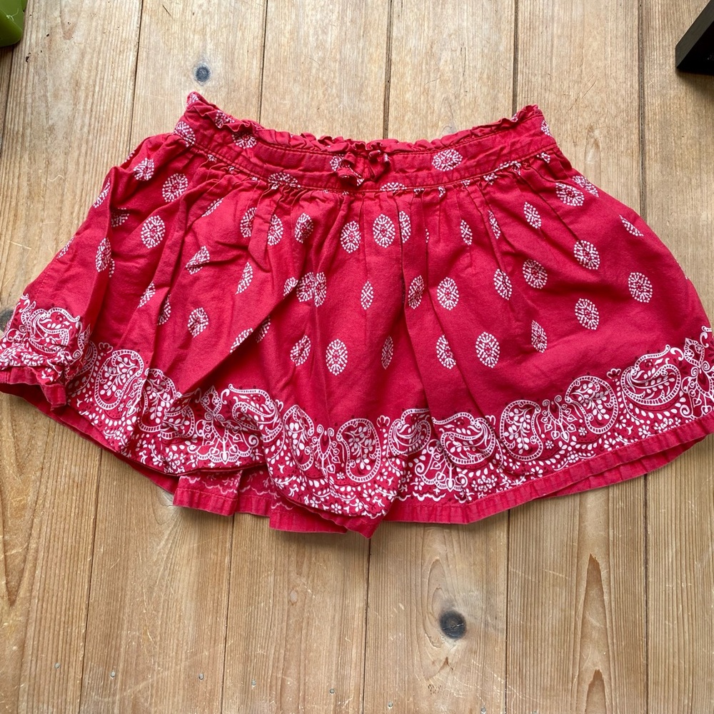 Red Bandana Skirts